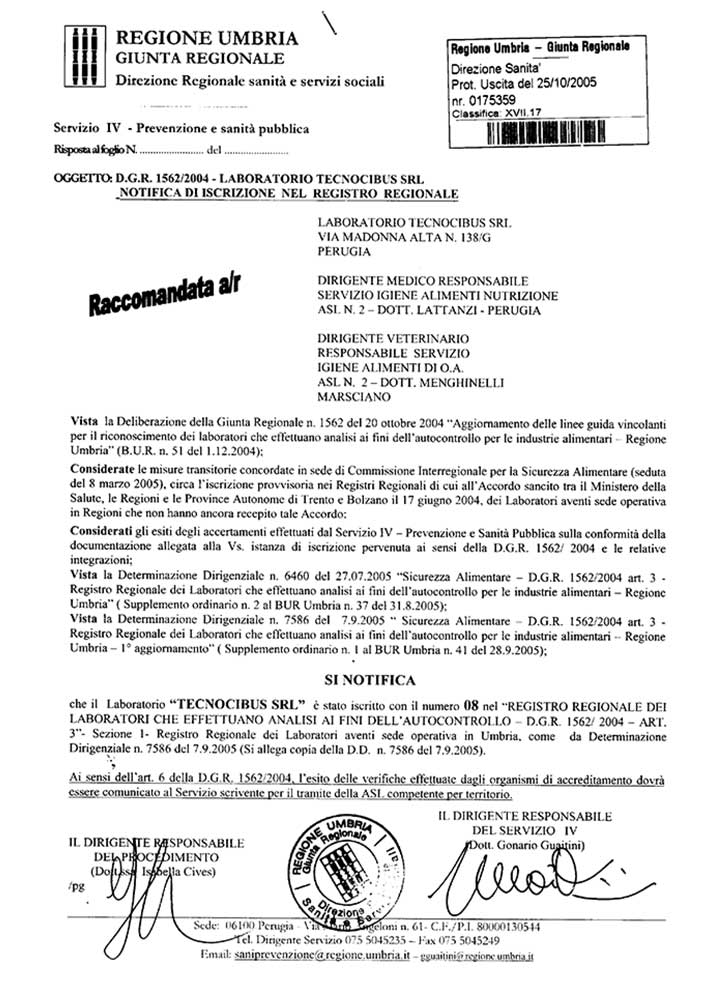 Riconoscimenti
